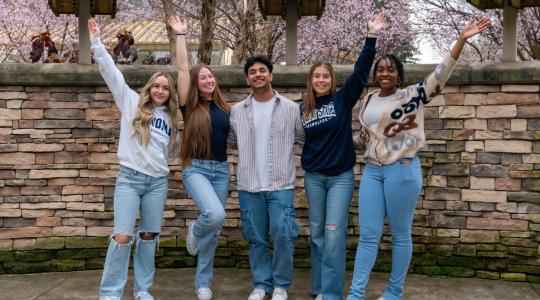 Students together