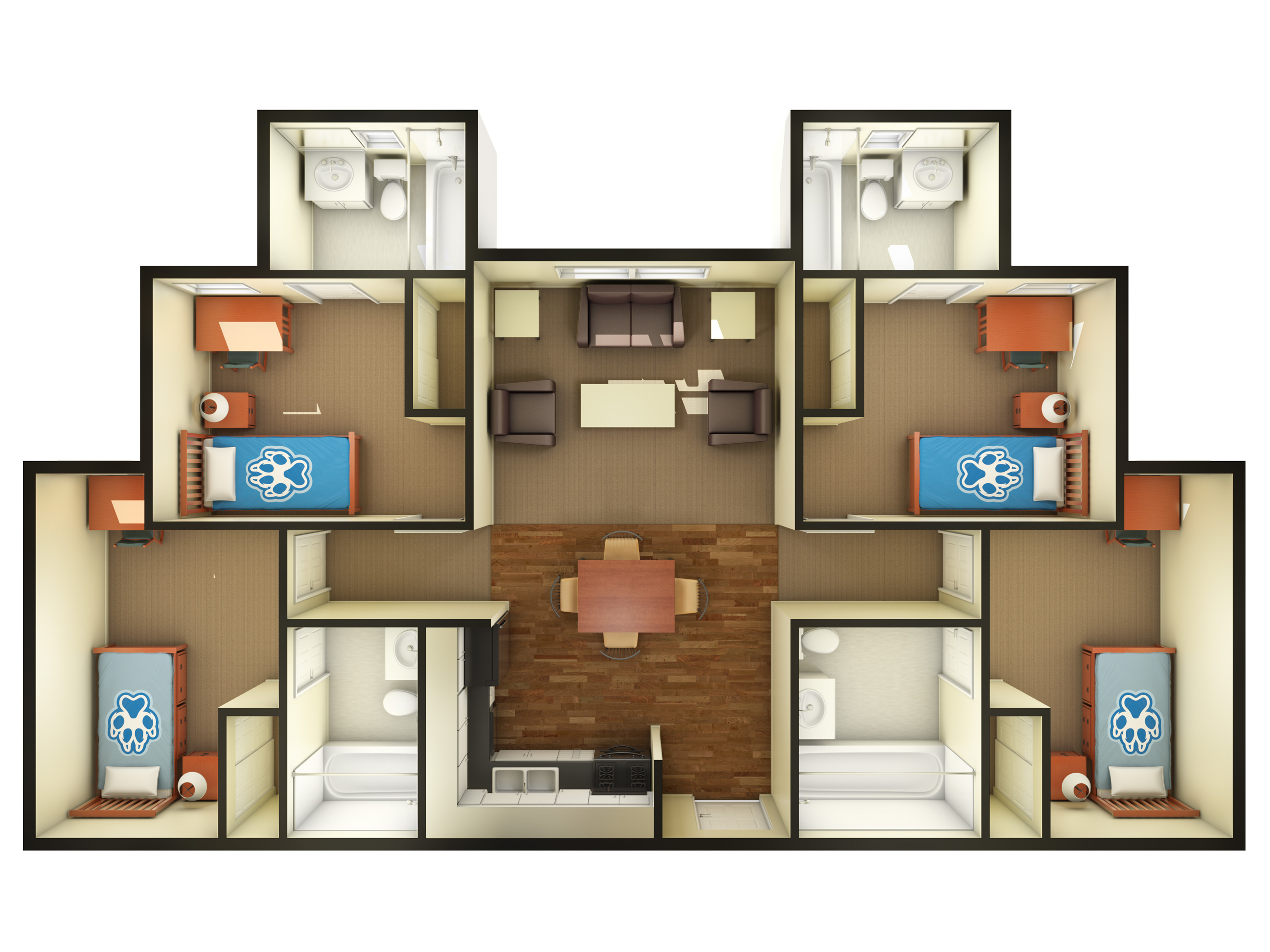 4 Bedroom