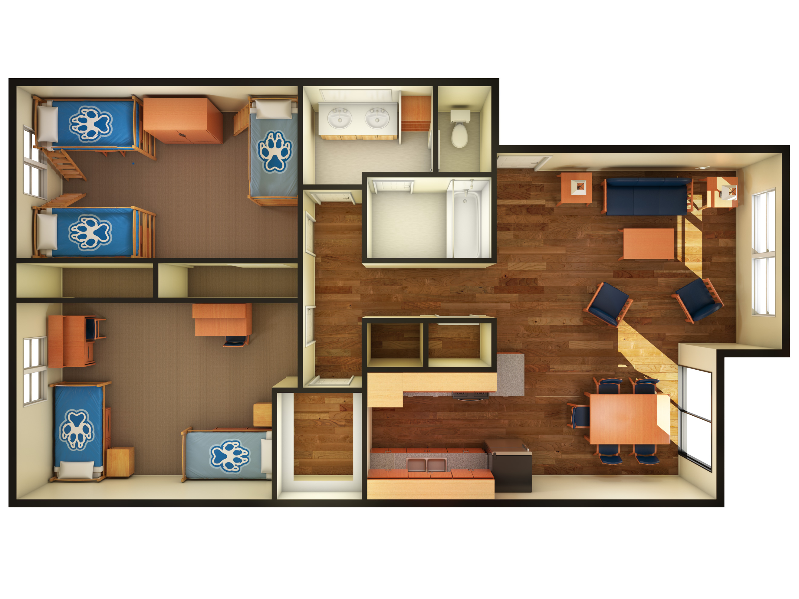 2 Bedroom