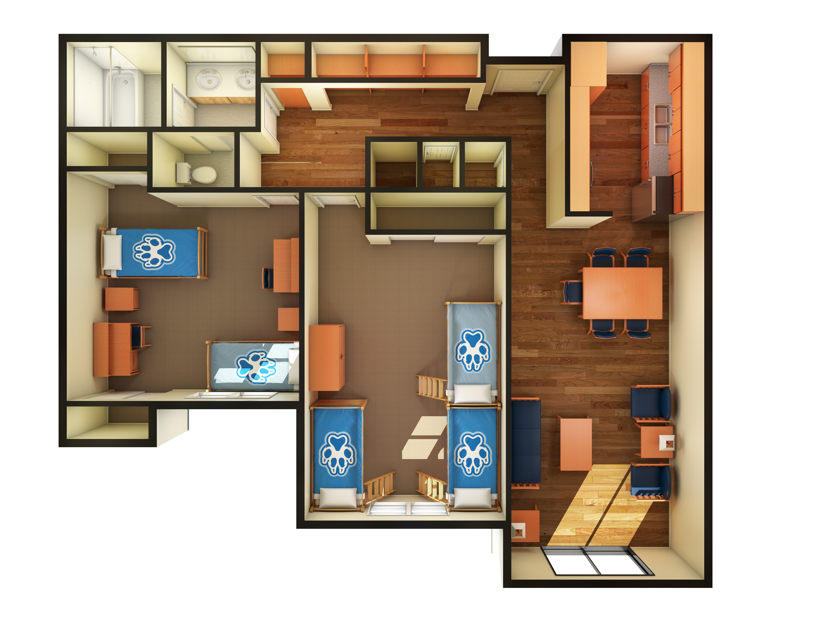 Merlot Floor Plan