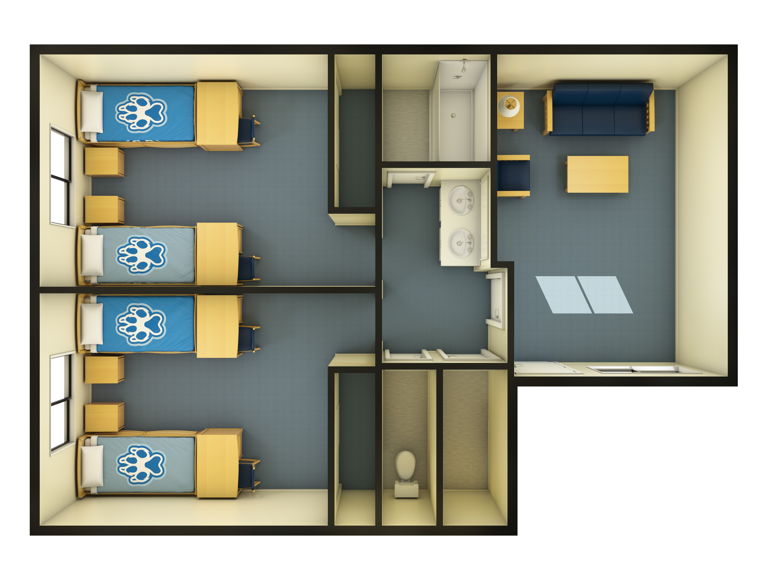 2 Bedroom