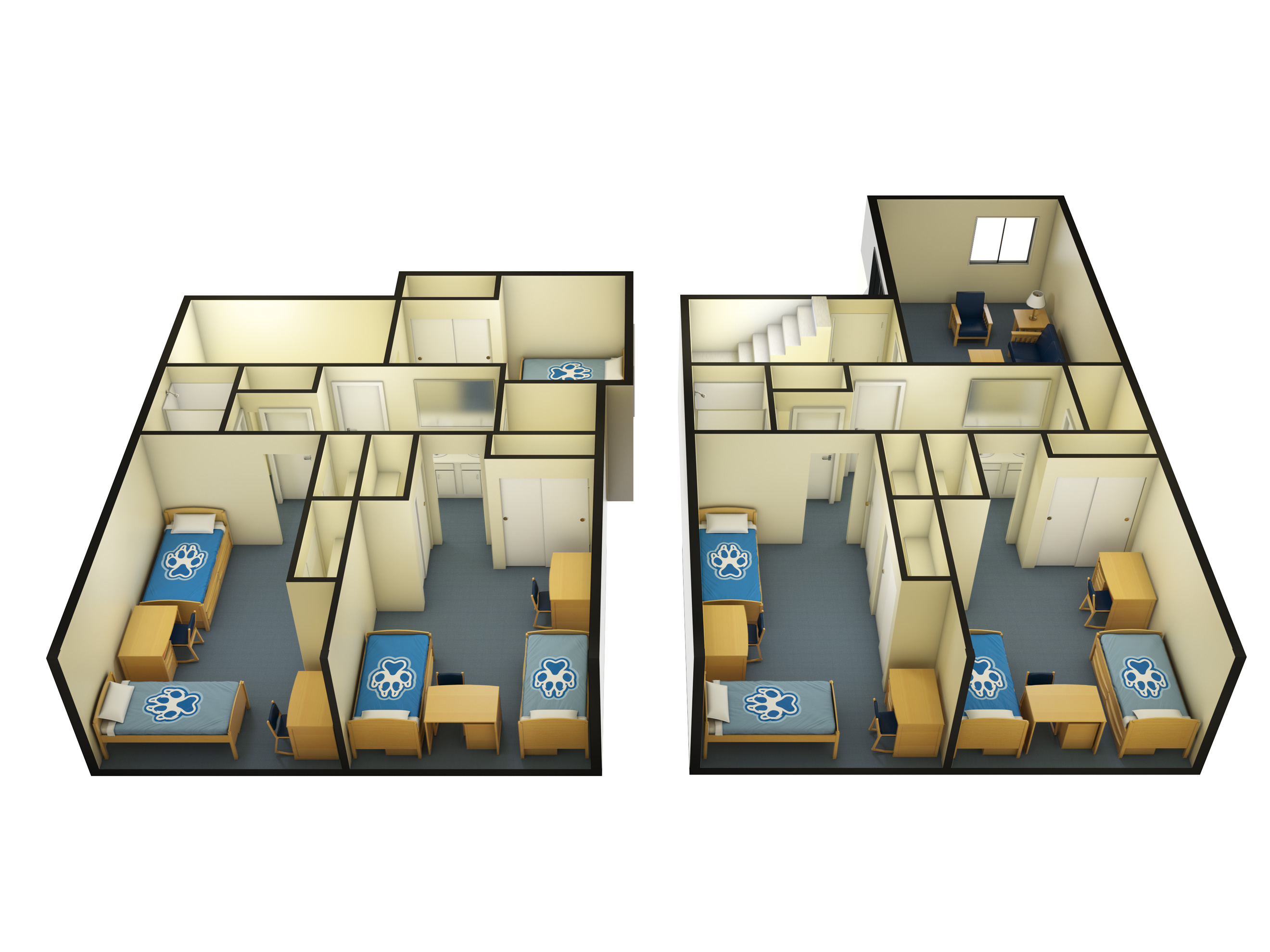 5 Bedroom 3D