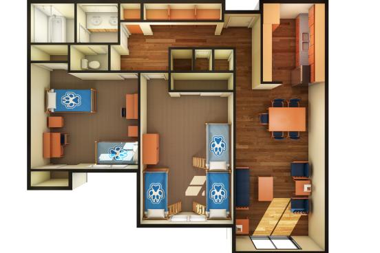 Cabernet Village Merlot Floor Plan