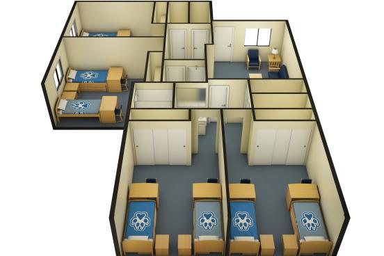 Verdot Village 4 Bedroom 3D Floorplan