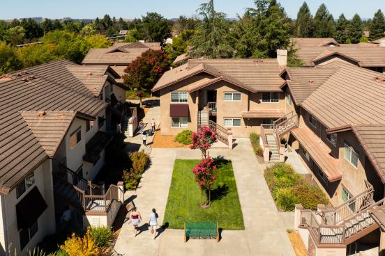 Sauvignon Village aerial
