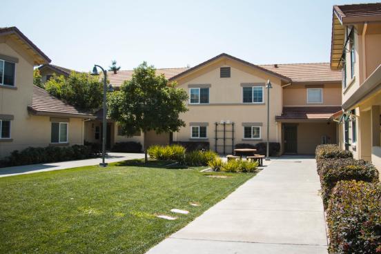 Tuscany village exterior of building