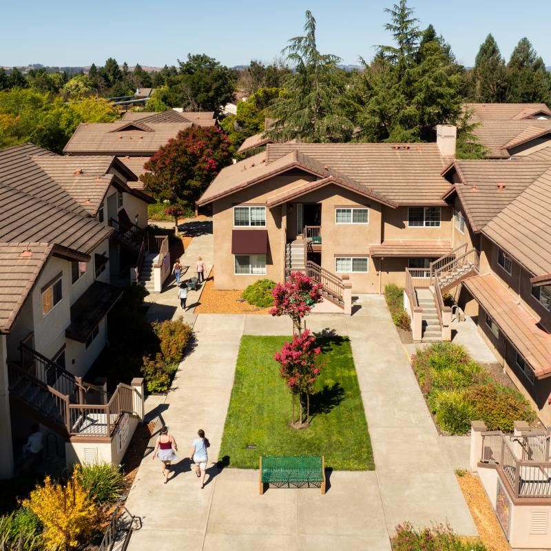 Sauvignon Village aerial