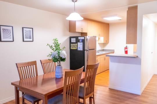 Cabernet Dining looking onto Kitchen