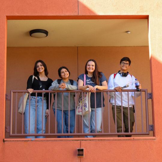 students in housing