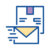 Mail and packages icon 
